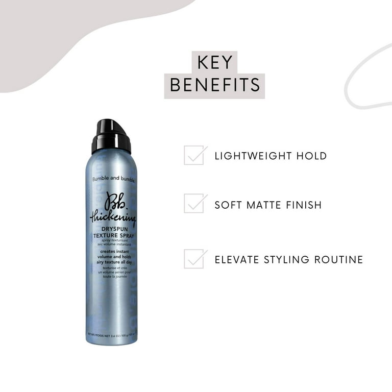 Bumble and Bumble Thickening Dryspun Texture Hair Spray - 3.6 oz 