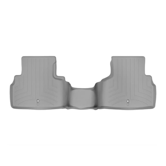 WeatherTech Custom Fit FloorLiners compatible with Infiniti Q60, Q50 - 2nd Row, Grey