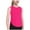 Hot Pink, variant on SNKSDGM Girls Cute Shirts for Girls 9-10 Birthday Girl Shirt 7 Years Old Kids Girls Summer Athletic Solid Color Tank Tops Split Curved Hem Sleeveless Shirts for Gym Yoga Running 6-7 Years