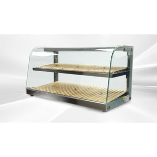 Rock Display Case-Acrylic Glass Curio w/24 Compartments 