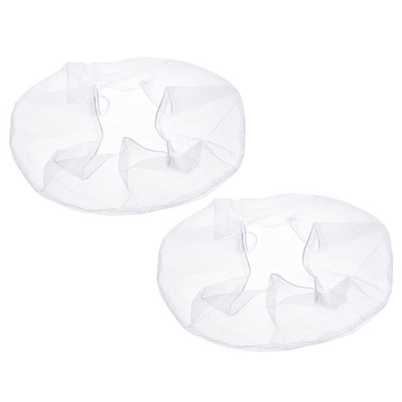 Uxcell 450mm 18 Inch Washable Dustproof Mesh Guard Net Fan Dust Cover White 2 Pack