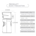 thumbnail image 2 of Nebulizador portátil ultrasónico JZ-492S, ideal para terapia respiratoria en casa o viaje, eficaz para tos, resfriados y bronquitis. Diseño compacto, bajo ruido y doble sistema de alimentación:, 2 of 6