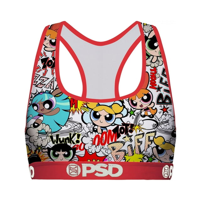 Powerpuff Girls Soutien-Gorge de Sport Bubble Bomb PSD - Petit