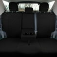 thumbnail image 3 of For 2021-2024 Ford Bronco Sport FH Group Neoprene Custom Fit Seat Covers Water Resistant Black - Rear Set, 3 of 10