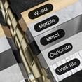 thumbnail image 3 of Four-Flute Sawtooth Drill Bit, Multifunction Serrated Concrete Drill Bit, Skewed Head Ceramic Tile Glass Concrete Stainless Steel Drill Bit, 3 of 8