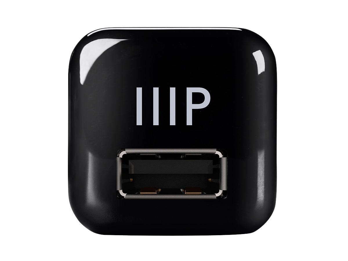 Monoprice Select USB Mini Wall Charger, 1-Port, 2.4A Output for iPhone, Android, and Galaxy Devices