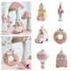 thumbnail image 2 of Pink Christmas Hanging Decoration Plastic Wreath Car Christmas Tree Ornament Party Supplies Soldier Xmas Ornament Ball, 2 of 5