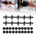 thumbnail image 1 of Plastic Sucker Clip, Easy To Install Wear  Fish  Divider Sheet Holder Easy To Use Durable  For Aquariums For Fish, 1 of 8