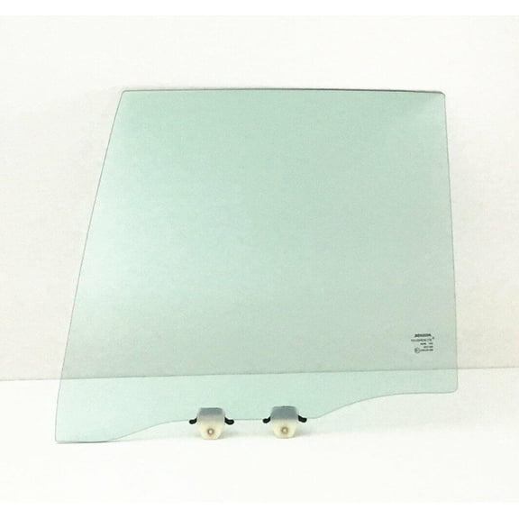 Driver Left Side Rear Door Window Door Glass Compatible with Honda Accord 4 Door Sedan 1990-1993 Models