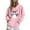 Pink#1, variant on SuTry Women's Halloween Theme Printed Blouses Trendy Long Sleeve Hooded Casual Sweatshirts Tops Coverage Warmth Wear Clothes(Black,M)