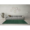 thumbnail image 3 of Ahgly Company Indoor Round Abstract Light Blue Modern Area Rugs, 7' Round, 3 of 4