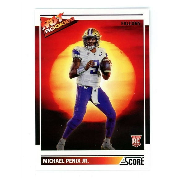 NFL 2024 Score Football Hot Rookies Michael Penix Jr. #3 (Rookie)