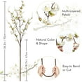thumbnail image 3 of Cherry Blossom Branches for Vases, 36'' Faux Cherry Blossom Tree Decor with Long Stems, Artificial Flowers for Spring Home Indoor Outdoor Decoration (Yellow), 3 of 5