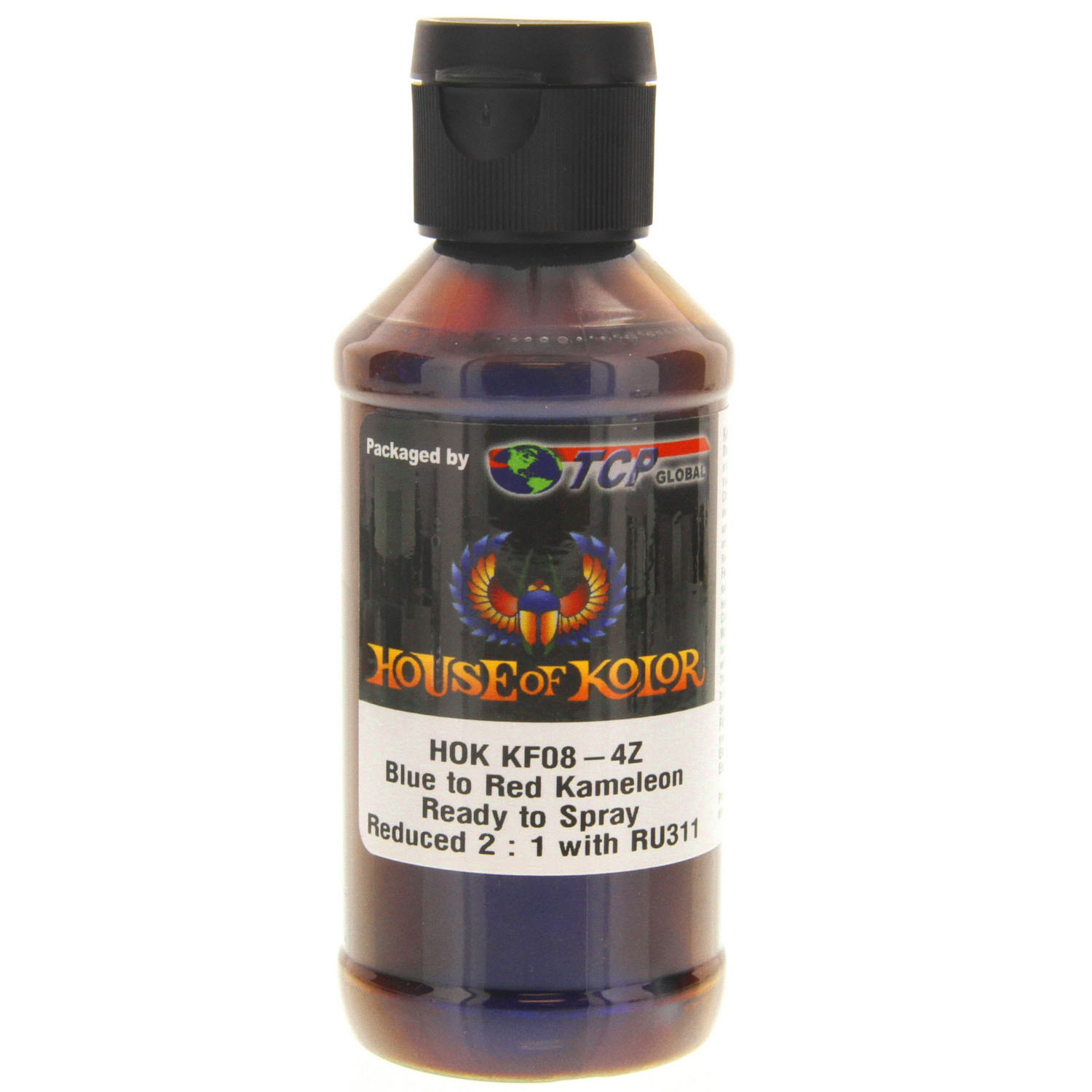 4 oz KAMELEON BLUE to RED House of Kolor Auto Paint Color Change Basecoat