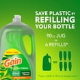 thumbnail image 3 of Gain Ultra Dishwashing Liquid Dish Soap, Original Scent, 90.0 fl oz, 3 of 8