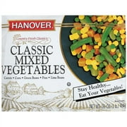 Hanover Country Fresh Classics Mixed Vegetables, Frozen, 16 oz