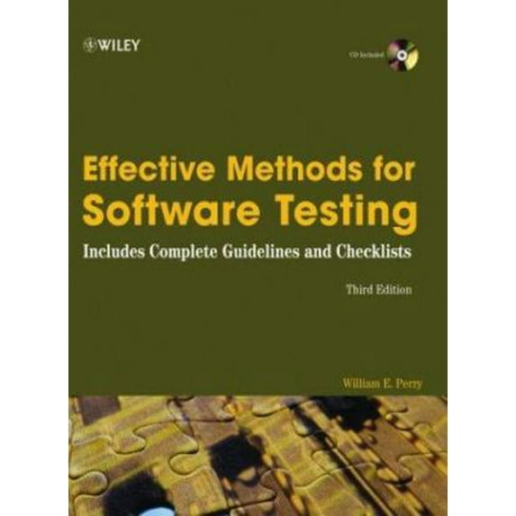 Pre-Owned Effective Methods for Software Testing: Includes Complete Guidelines, Checklists, and Templates (Hardcover) 0764598376 9780764598371