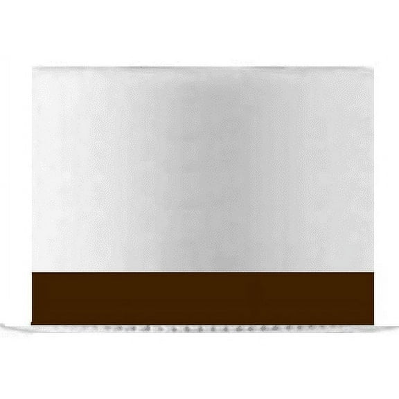 Solid Brown Edible Cake Decoration Ribbon -6 Slim Strips