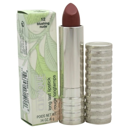 Long Last Lipstick - # 12 Blushing Nude by Clinique for Women - 0.14 oz Lipstick