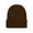 Coffee, variant on Ski Beanie Hats for Men Soft Warm Winter Knitted Hats Navy One Size