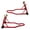 Red#7, variant on Motorcycle Front & Rear Stand, Front Rear Combo Stand Universal Wheel Lift Stand Swingarm Spool Lift Stand Paddock Stand,