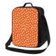 thumbnail image 1 of Disketp Dots On Orange Background Bolsa Térmica Estampada para Almuerzo, Lonchera para Hombres y Mujeres Adultos, 1 of 7