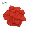 thumbnail image 3 of Uxcell parches de hierro en forma de corazón, parches bordados para transferencias de ropa, reparación de ropa, rojo, 30PCS, 1.57"x1.37", 3 of 6
