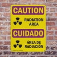 thumbnail image 4 of (2 Pack) Radiation Area With Symbol OSHA Caution Radiation Sign 10 Inch X 14 Inch Indoor / Outdoor Rust-Free Aluminum Metal Signs for Workplace, Workshop, and Construction Site, Made in, 4 of 8