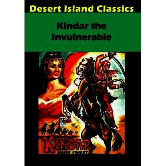 Kindar the Invulnerable (DVD), Desert Island Films, Action & Adventure
