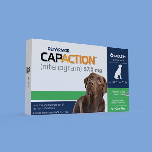 PETARMOR CAPACTION Fast-Acting Oral Flea Treatment for Medium  Large Dogs  (25.1-125 lbs), 6 Doses - Walmart.com