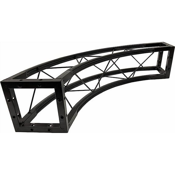 Cedarslink LK-C1.5 29" Corner Square 8"x8" Black Trussing Box Truss Section Bolt