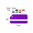 thumbnail image 4 of Unique Bargains Travel Suitcase Luggage Tags Bag Labels Aluminum Purple 2/7 Pack, 4 of 6