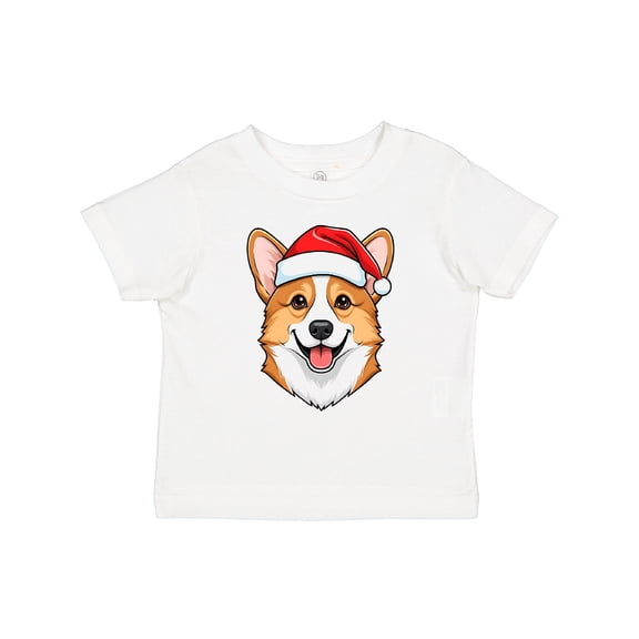 Inktastic Christmas Corgi Dog Holiday Boys or Girls Toddler T-Shirt