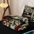 thumbnail image 5 of Homewish Adults Western Cowboys Zipper Twin Comforter Sets with Fitted Sheet and 2 Pillowcases,Country Theme Bohemian Exotic Style Zipper Bedding Set For Men Boys,Black Reversible,4-Piece, 5 of 7