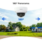 (5 pack) Reolink Duo 3V PoE 16MP UHD Dual-Lens 180° Outdoor Security Camera, Smart AI Detection & Motion Tracking, Color Night Vision, Two-Way Talk, IK10 Vandalproof & IP67 Weatherproof