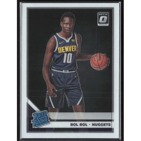 2019-20 Donruss Optic Bol Bol RC #162 Denver Nuggets Basketball Card