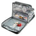thumbnail image 4 of Kearding Kit de costura de viaje portátil, bolsa de almacenamiento de acolchado vacía, agujas de tejer, ganchos de ganchillo, herramienta de Almacenamiento y organización del hogar, 4 of 6