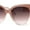 Beige Burgundy, variant on Womens Classic Oversized Cat Eye Gothic Plastic Sunglasses Black Tortoise Blue Peach