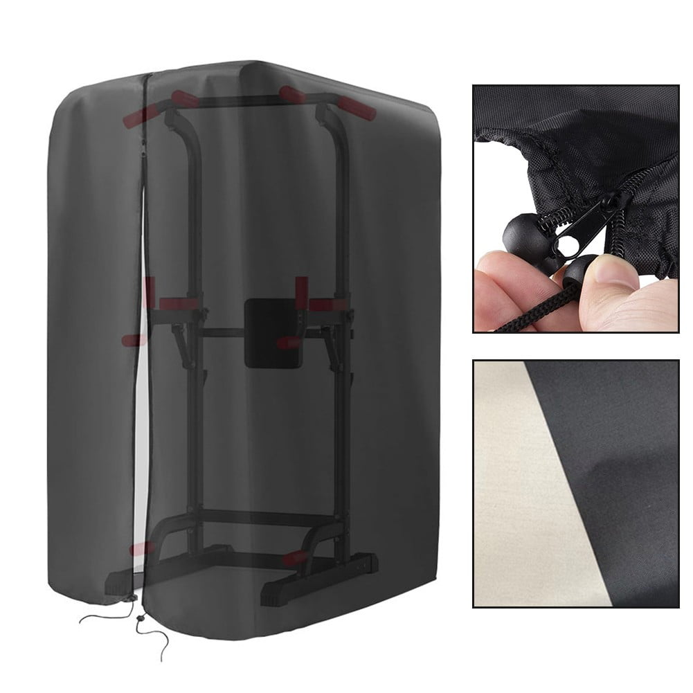 RANME Adjustable Gym Rack Cover For Squat Rack With For Zipper Access For Convenience