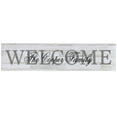 thumbnail image 3 of Welcome Wooden Wall Sign Art Size 10 x 40, 3 of 4