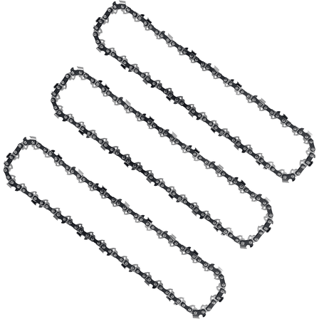 DeWalt Pole Saw Chain 8 Inch 3/8" LP Pitch .043" Gauge 34 Drive Links Fits DeWalt 20V DCPS620/DCCS623B, Craftsman CMCCSP20, 79240 - DWO1DT608, R34 (3 Chains)