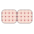 thumbnail image 4 of Picia Strawberry 2 Piece Car Windshield Sun Shade Foldable | Foldable Sun Shield for Front Window Blocks UV Rays and Keeps Your Vehicle Cool-, 4 of 7