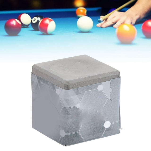 Pool Cue Chalk, Professional Billiard Accessories for Enhanced Control and Consistent Friction, with Safe Materials for Training and Gaming