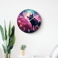 12 Inch Wall Clock Battery Operated Silent Clock Decorative for Office ...
