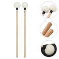 thumbnail image 3 of Miangastore 2 Pcs Baguettes Baguettes en Feutre Baguettes de Percussion Baguettes à Manche en Bois Baguettes, 3 of 8
