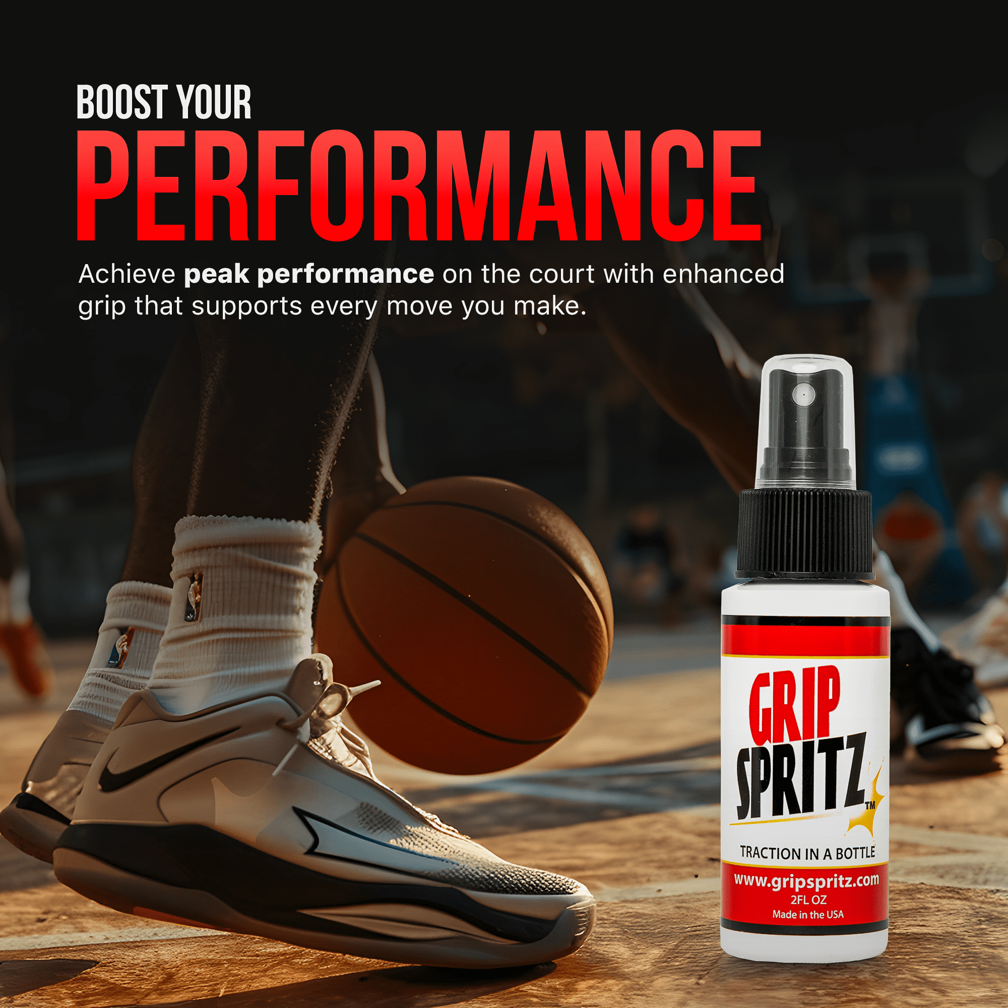 Grip Spritz Shoe Grip Spray for Rubber Rejuvenation – No Adhesives
