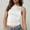 White, variant on Fashion Olyvenn Women One Shoulder Ruched Crop Tank Tops Y2K Off The Shoulder Twist Strap Summer Tanks Tops Going Out Crop Shirts Red M