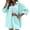 Blue, variant on Shorts Set for Women Two Piece Set Button Down Shirt Short Summer Clothes Sets for Women