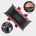 thumbnail image 4 of Teacher Tote Bag,Green Red Footballs Pattern Teacher Utility Tote Bag,Large Work Tote Bags for Women with Multiple Pockets,Top Zipper Closure,13.8x10.6x6.7 Inch, 4 of 5