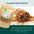 thumbnail image 2 of Soeos Cinnamon Sticks, 6 oz (170g), Medium Kraft Bag, 2 of 4